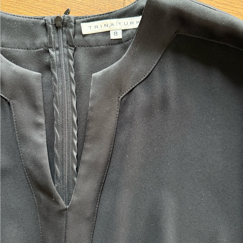 Trina Turk Jumpsuit in Black - Size 8 - Picture 3 of 3